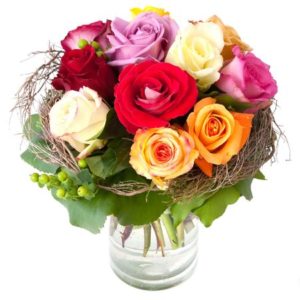 Color morocco bouquet