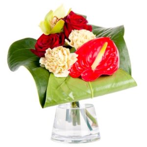 bouquet flowers smile morocco